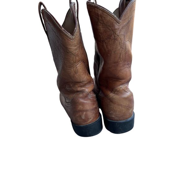Ariat Men\'s Cowboy Boots Heritage Roper Western Brown Leather Round Toe Rodeo main image 6